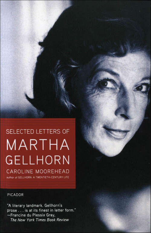 Book cover of Selected Letters of Martha Gellhorn