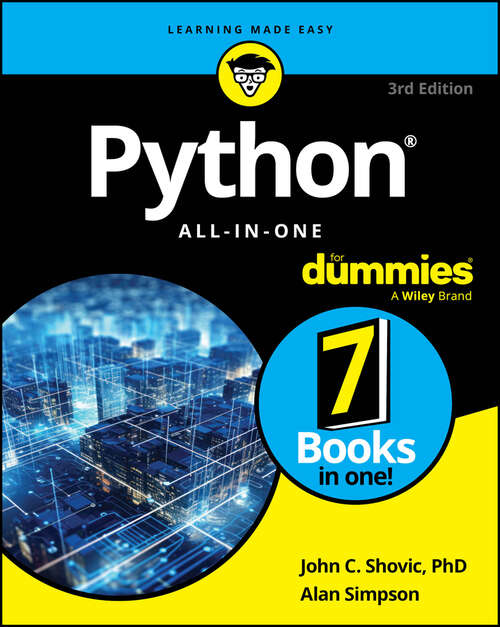 Book cover of Python All-in-One For Dummies (3)