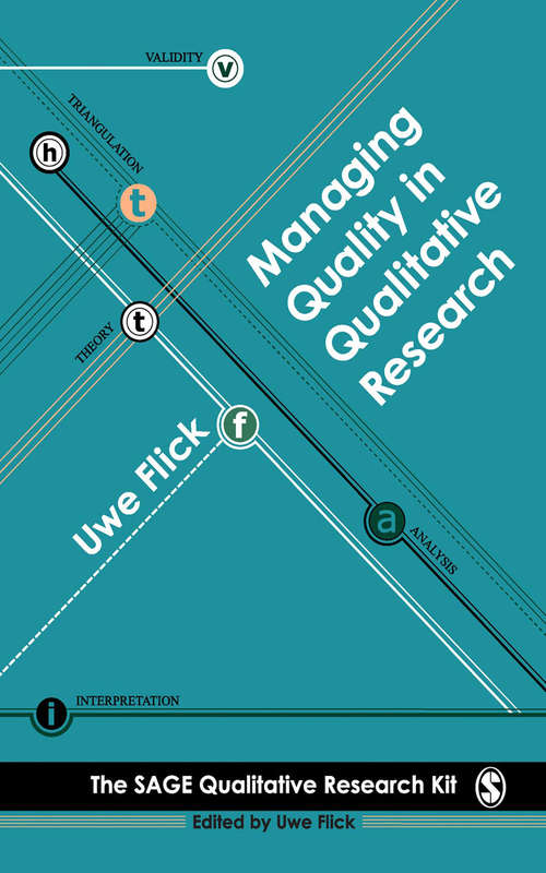 Book cover of Managing Quality in Qualitative Research (Qualitative Research Kit)