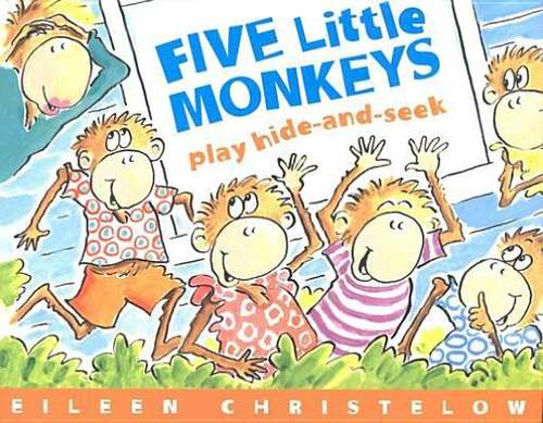 Book cover of Five Little Monkeys Play Hide-and-Seek