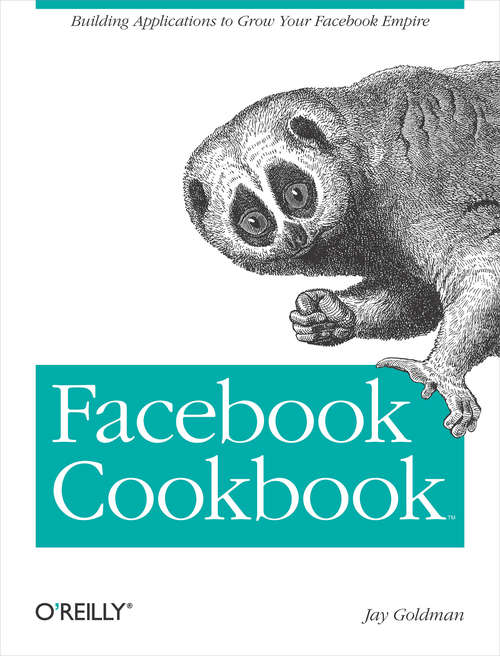 Book cover of Facebook Cookbook
