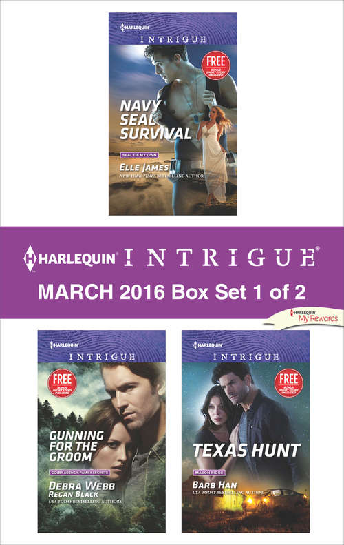Book cover of Harlequin Intrigue March 2016 - Box Set 1 of 2
