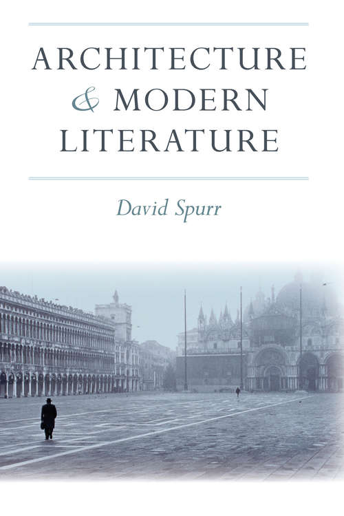 Book cover of Architecture and Modern Literature