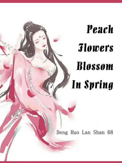 Peach Flowers Blossom In Spring