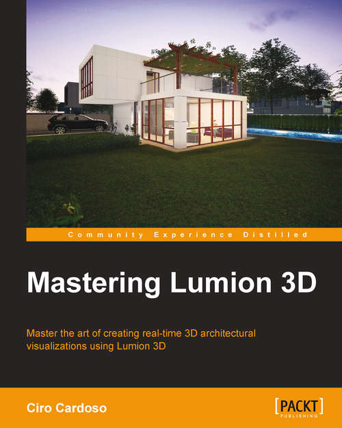 Book cover of Mastering Lumion 3D
