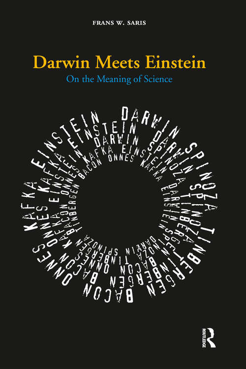 Book cover of Darwin Meets Einstein: On the Meaning of Science (1)