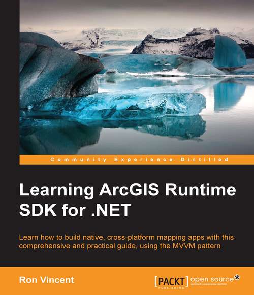 Book cover of Learning ArcGIS Runtime SDK for .NET