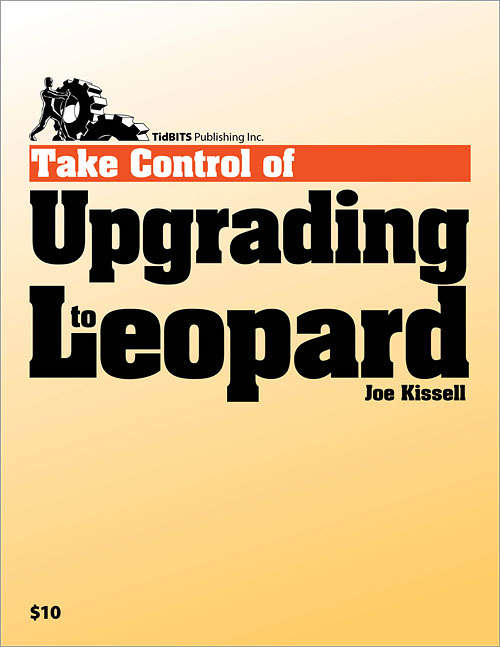 Book cover of Take Control of Upgrading to Leopard