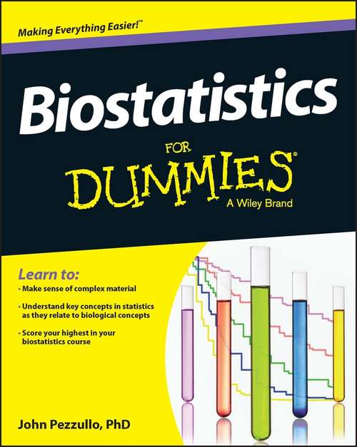 Book cover of Biostatistics For Dummies