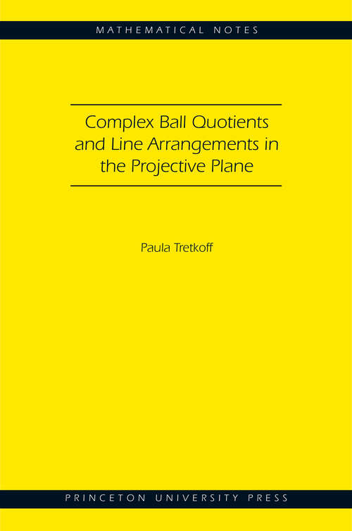Complex Ball Quotients and Line Arrangements in the Projective Plane