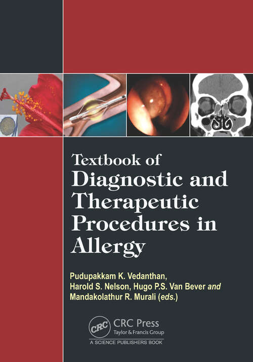 Book cover of Textbook of Diagnostic and Therapeutic Procedures in Allergy