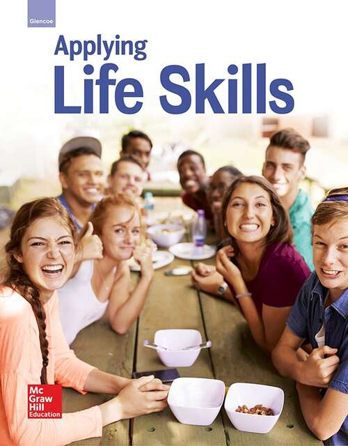 Book cover of Glencoe Applying Life Skills (National Edition)