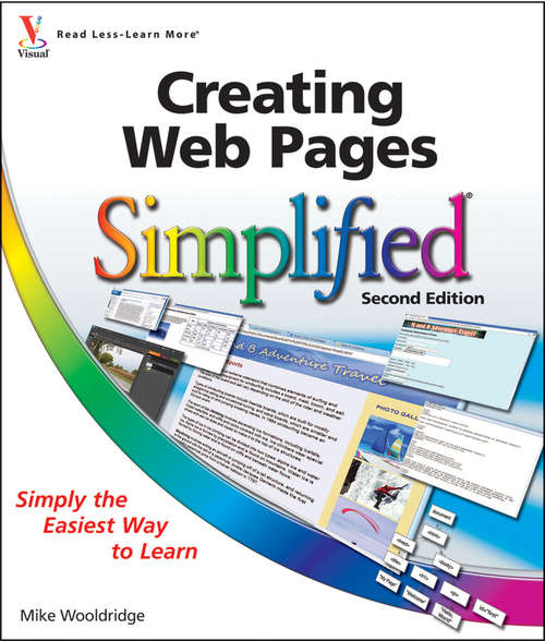 Book cover of Creating Web Pages Simplified