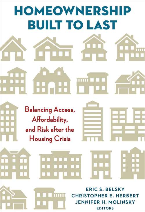 Book cover of Homeownership Built to Last