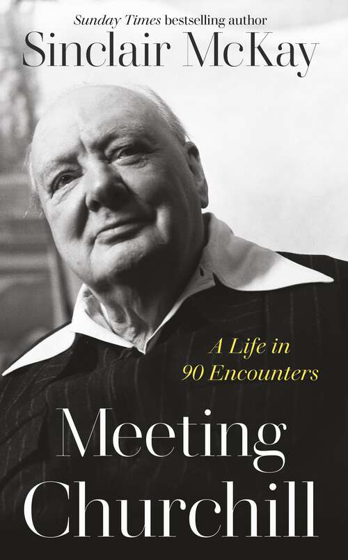 Book cover of Meeting Churchill: A Life in 90 Encounters