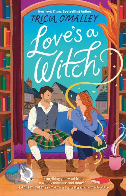 Book cover of Love's a Witch: A Cozy Fantasy Romance (The Scottish Charms Series)
