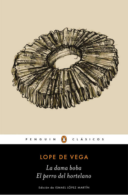 Book cover of La dama boba | El perro del hortelano