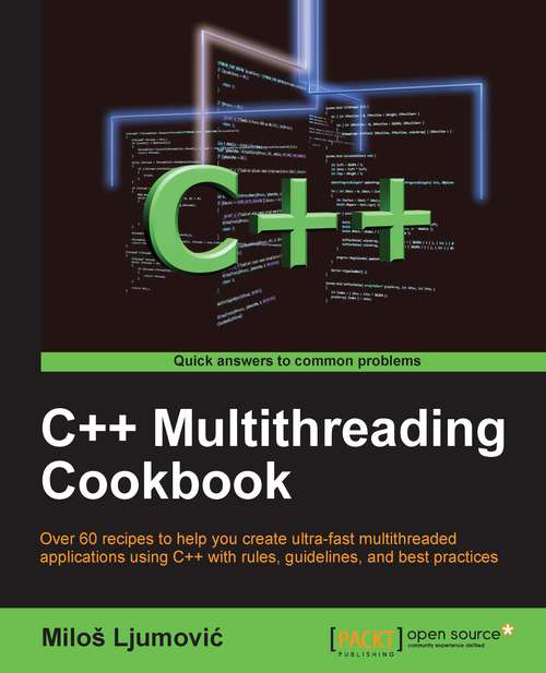 Book cover of C++ Multithreading Cookbook
