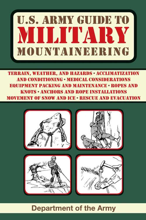 Book cover of U.S. Army Guide to Military Mountaineering
