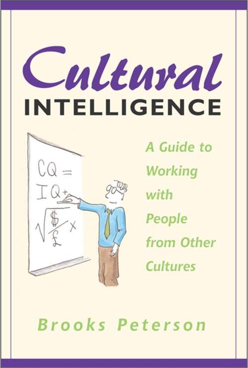 Book cover of Cultural Intelligence