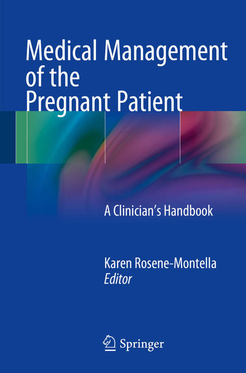 Book cover of Medical Management of the Pregnant Patient
