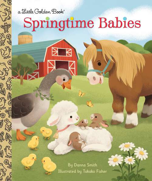 Book cover of Springtime Babies (Little Golden Book)