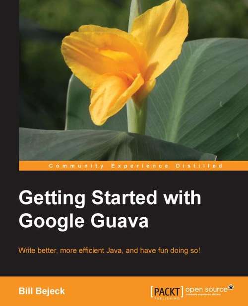Book cover of Getting started with Google Guava