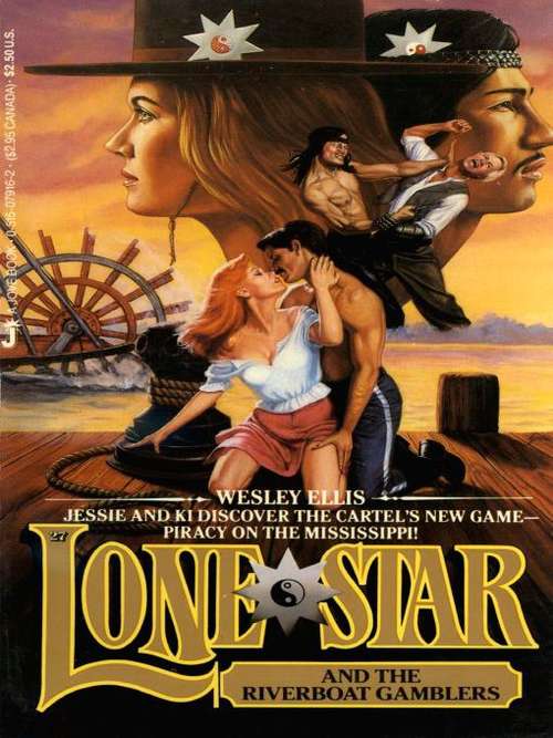 Book cover of Lone Star and the Riverboat Gamblers (Lone Star #27)