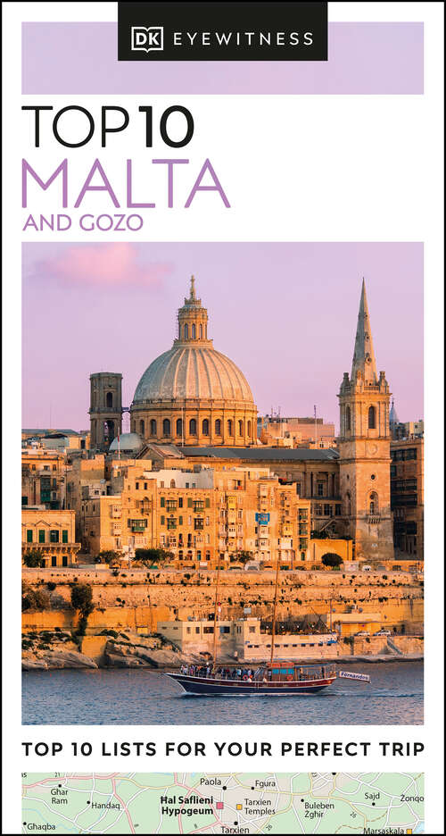 Book cover of DK Eyewitness Top 10 Malta and Gozo (Pocket Travel Guide)