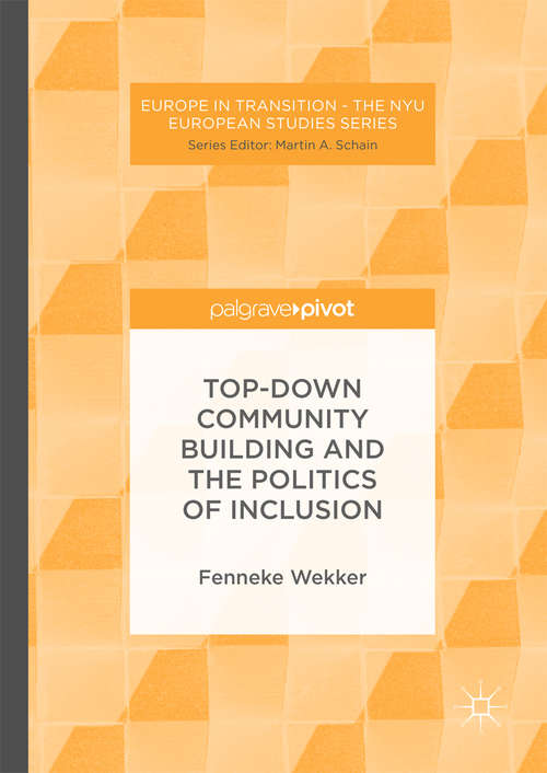 Book cover of Top-down Community Building and the Politics of Inclusion