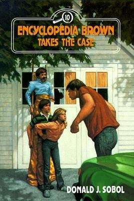 Book cover of Encyclopedia Brown Takes the Case