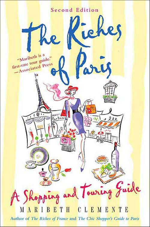 Book cover of The Riches of Paris: A Shopping and Touring Guide