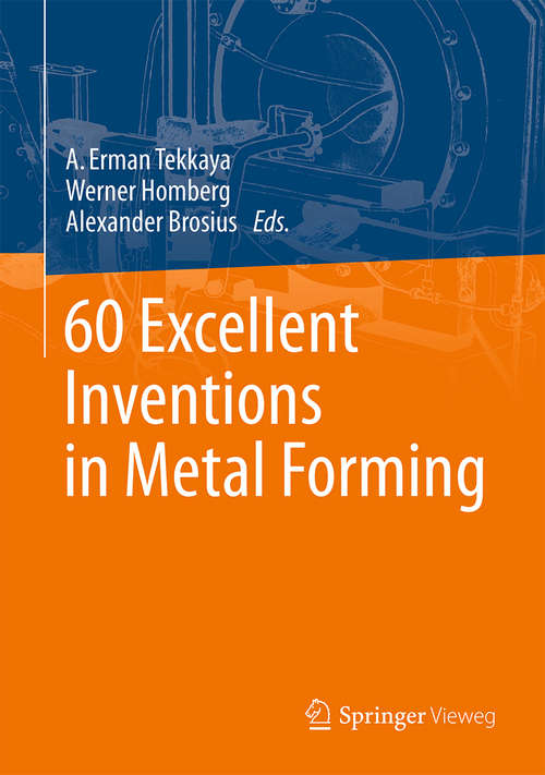 Book cover of 60 Excellent Inventions in Metal Forming
