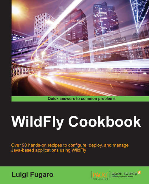 Book cover of WildFly Cookbook