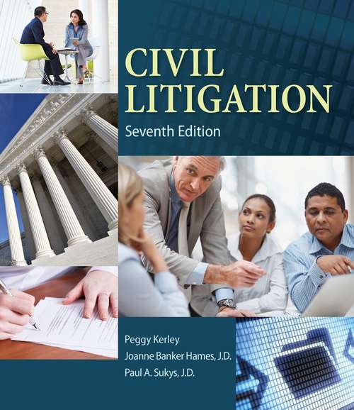 Book cover of Civil Litigation Seventh Edition