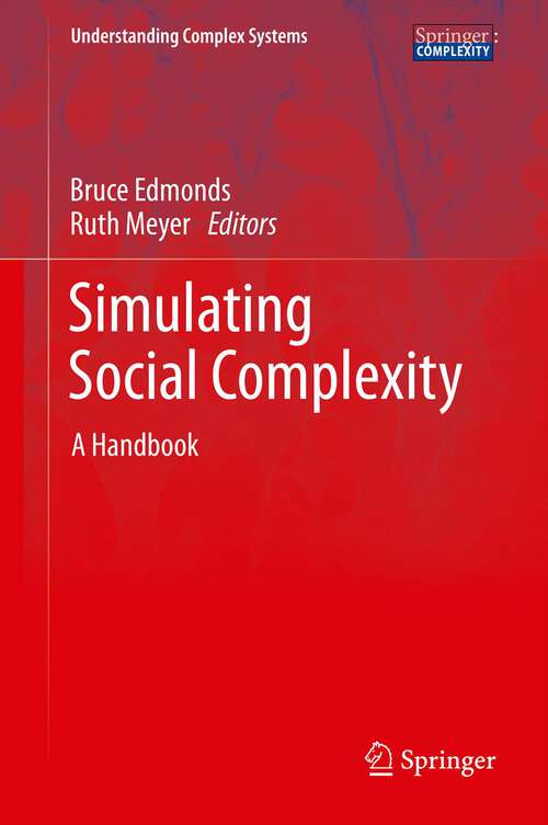 Book cover of Simulating Social Complexity