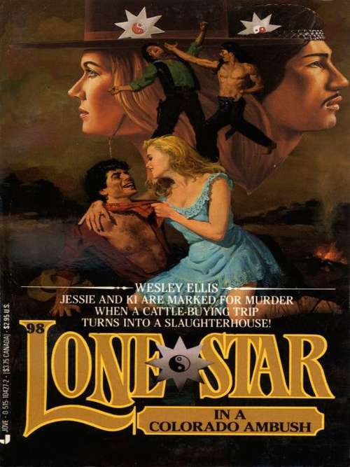 Book cover of Lone Star in a Colorado Ambush (Lone Star #98)
