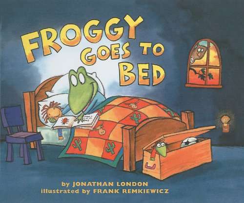 Book cover of Froggy Goes to Bed