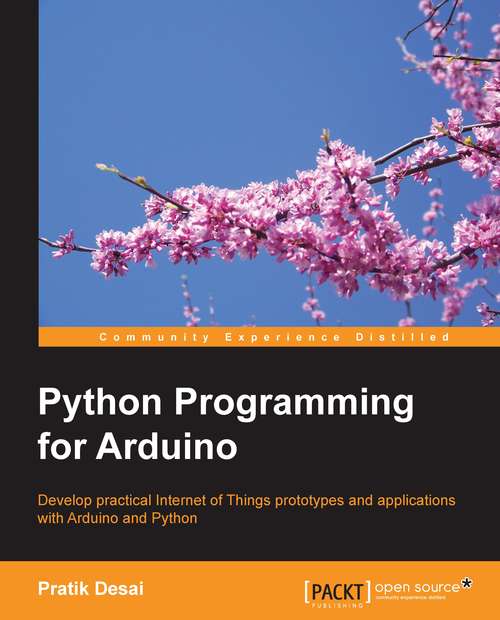 Book cover of Python Programming for Arduino