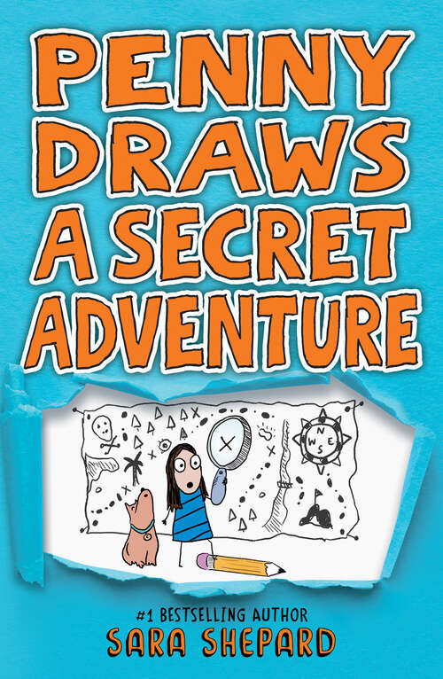 Book cover of Penny Draws a Secret Adventure (Penny Draws #3)