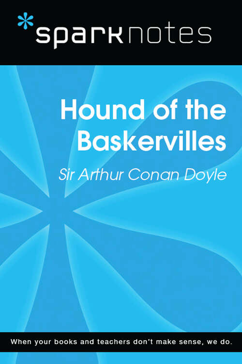 Book cover of Hound of the Baskervilles (SparkNotes Literature Guide Series)