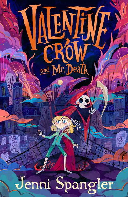 Book cover of Valentine Crow & Mr Death