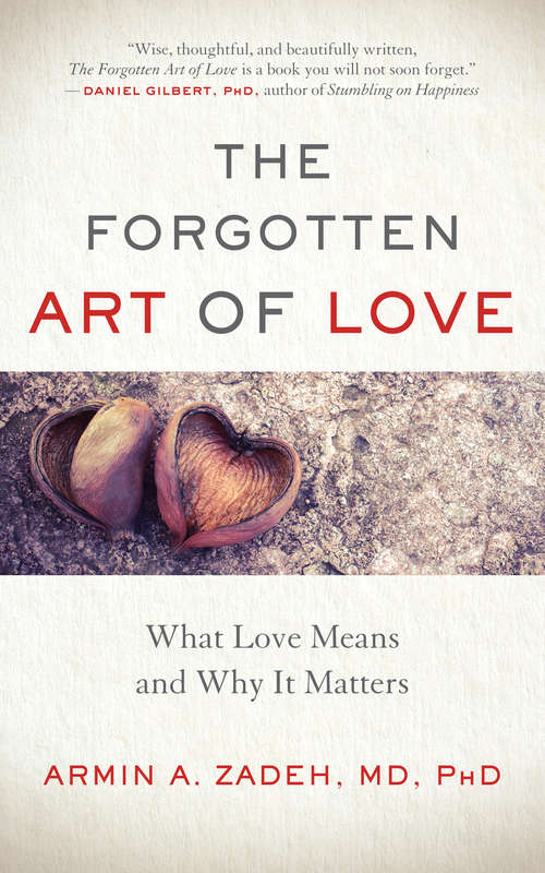 Book cover of The Forgotten Art of Love: What Love Means and Why It Matters