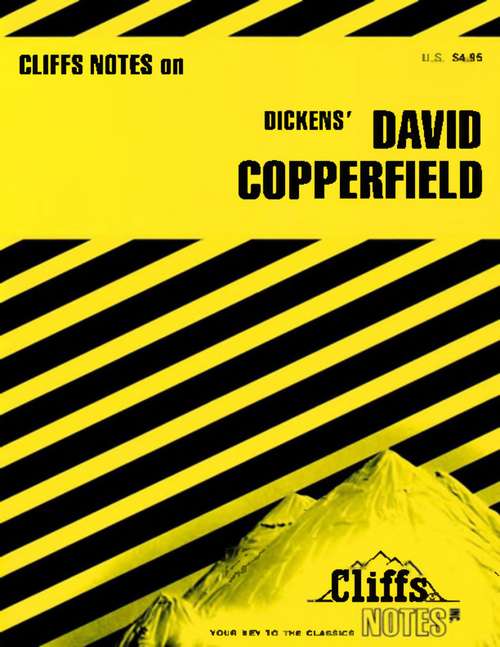 Book cover of CliffsNotes on Dickens' David Copperfield