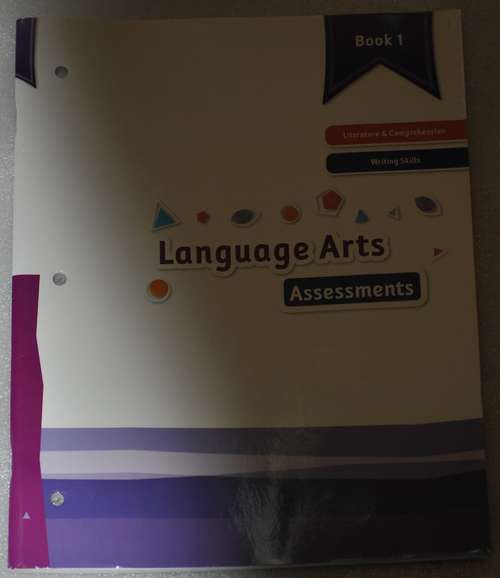 Book cover of Language Arts Assessments: Literature & Comprehension, Writing Skills (Book 1)