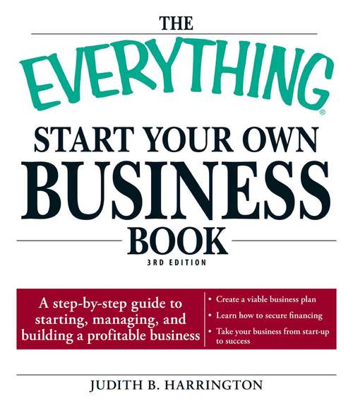 Book cover of The Everything Start Your Own Business Book