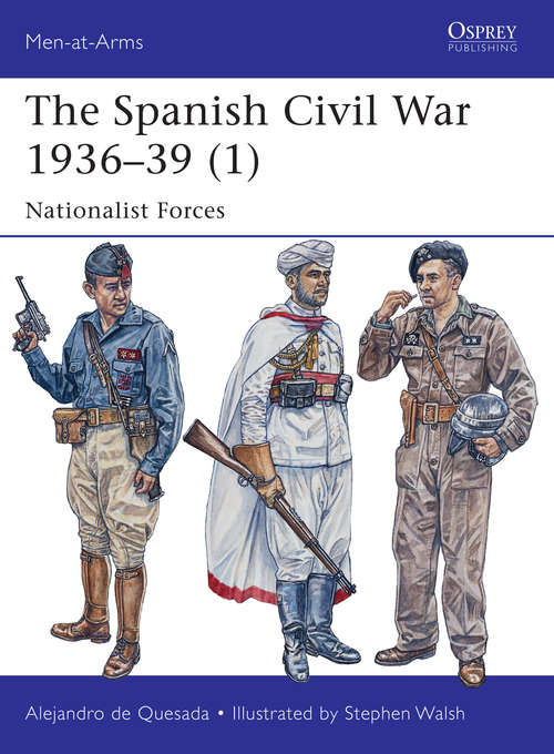 Book cover of The Spanish Civil War 1936-39