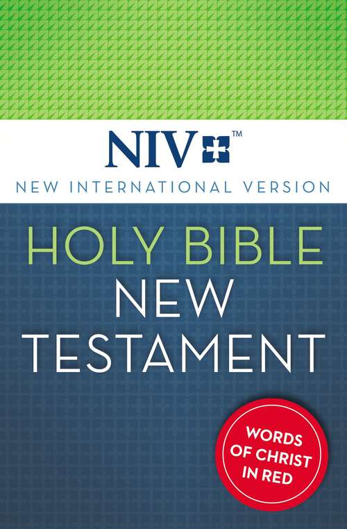 Book cover of NIV, Holy Bible, New Testament, Red Letter