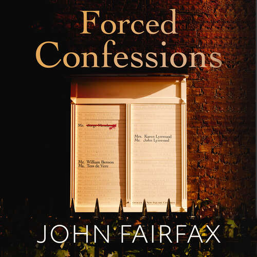 Book cover of Forced Confessions (Benson and De Vere)
