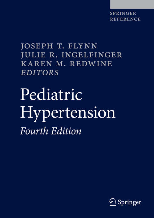 Book cover of Pediatric Hypertension